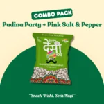 Combo of 2– Pudina Party 25gm + Pink Salt & Pepper 25gm |Desi Pops - Image 2