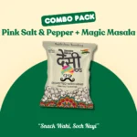 Combo of 2 – Pink Salt & Pepper 25gm + Magic Masala 25gm| Desi Pops - Image 3
