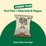 Combo of 2 – Peri Peri 25gm & Pink Salt Pepper 25gm| Desi Pops - Image 4