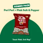 Combo of 2 – Peri Peri 25gm & Pink Salt Pepper 25gm| Desi Pops - Image 2