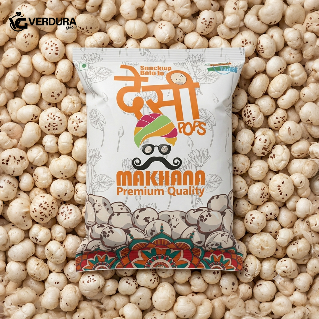 Artboard 1 Combo of 2 – Verdura Desi Pops Phool Makhana 200g – Plain Fox Nut (Lotus Seeds) Healthy Snack – Rich in Antioxidants, Gluten & Cholesterol Free - Image 1