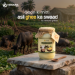 Verdura Buffalo Desi Ghee 1 Kg | Bilona Churned | Thick & Creamy | Pure & Natural | Traditional Curd Method | Rich Aroma - Image 2