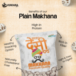 Combo of 2 – Verdura Desi Pops Phool Makhana 200g – Plain Fox Nut (Lotus Seeds) Healthy Snack – Rich in Antioxidants, Gluten & Cholesterol Free - Image 2