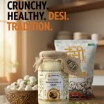 Combo of 2 – Verdura Bilona Desi Buffalo Ghee (1L) + Verdura Premium Phool Makhana (200gm)