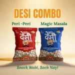 Combo of 2 – Peri Peri 25gm + Magic Masala 25gm| Desi Pops