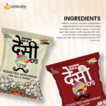 Trial Pack of 4- Desi Pops Pink Salt & Pepper 15gm + Magic Masala 15gm + Pudina Party 15gm + Peri Peri 15gm | Light & Crunchy Fox Nut Healthy Namkeen Puffed Snack | Gluten & Cholesterol Free - Image 3