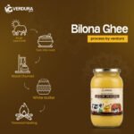 Verdura A2 Cow Desi Ghee (1Kg) | Bilona Churned | Made from Indigenous Cow Milk | 100% Pure & Natural - Image 3