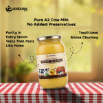Verdura A2 Cow Desi Ghee (500g) | Bilona Churned | Made from Indigenous Cow Milk | 100% Pure & Natural - Image 3